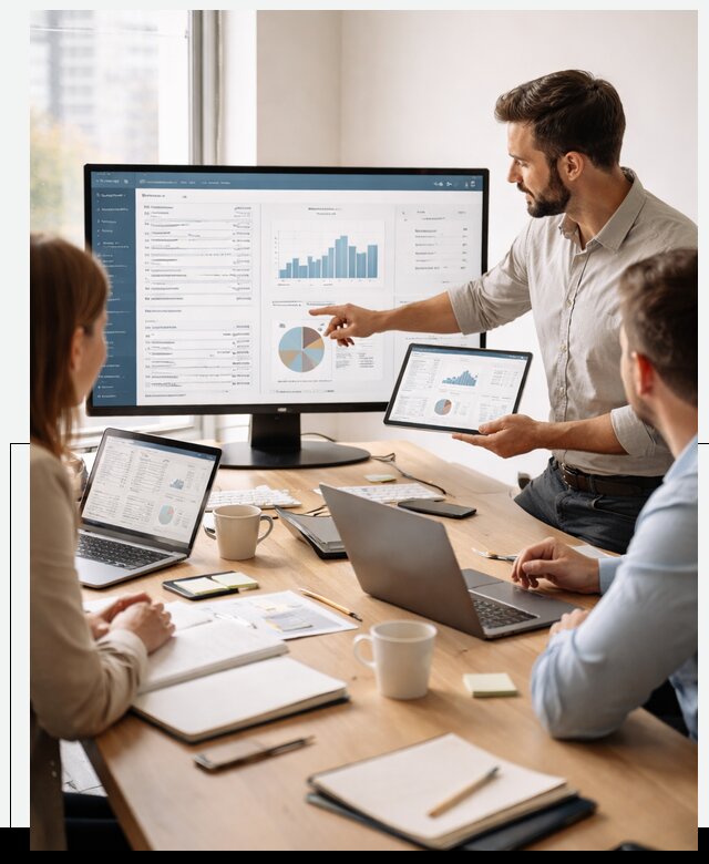 Разработка и внедрение ERP систем под бизнес в Новороссийске