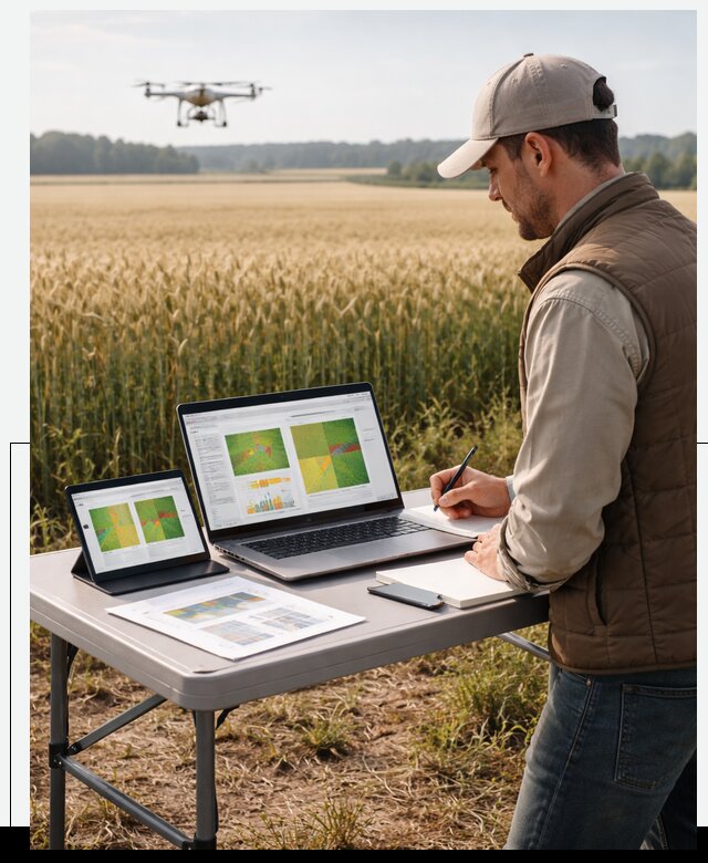 Система AI прогнозирования урожайности для точных агрономий в Новороссийске