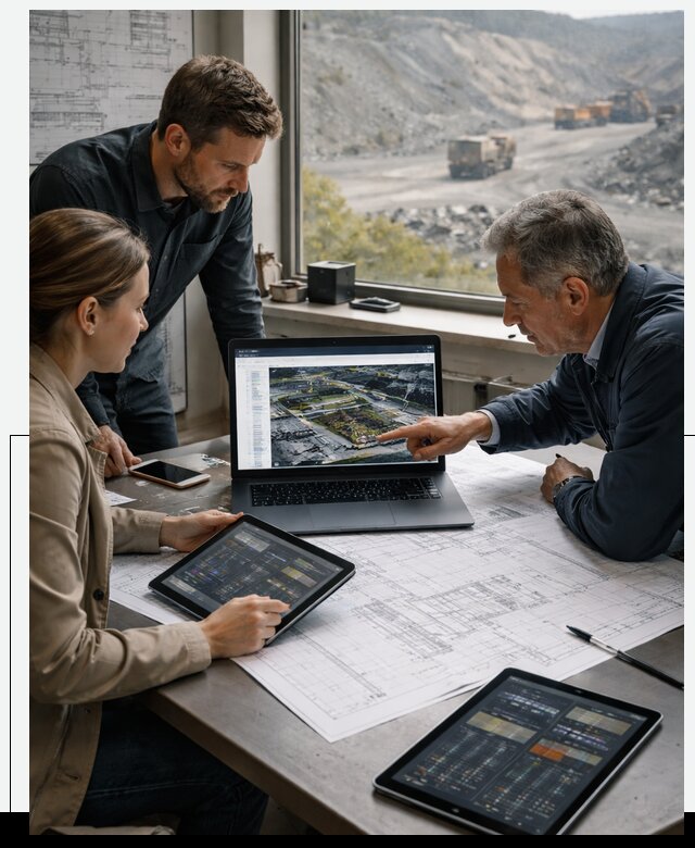 Разработка и внедрение систем для горнодобычи в Новороссийске