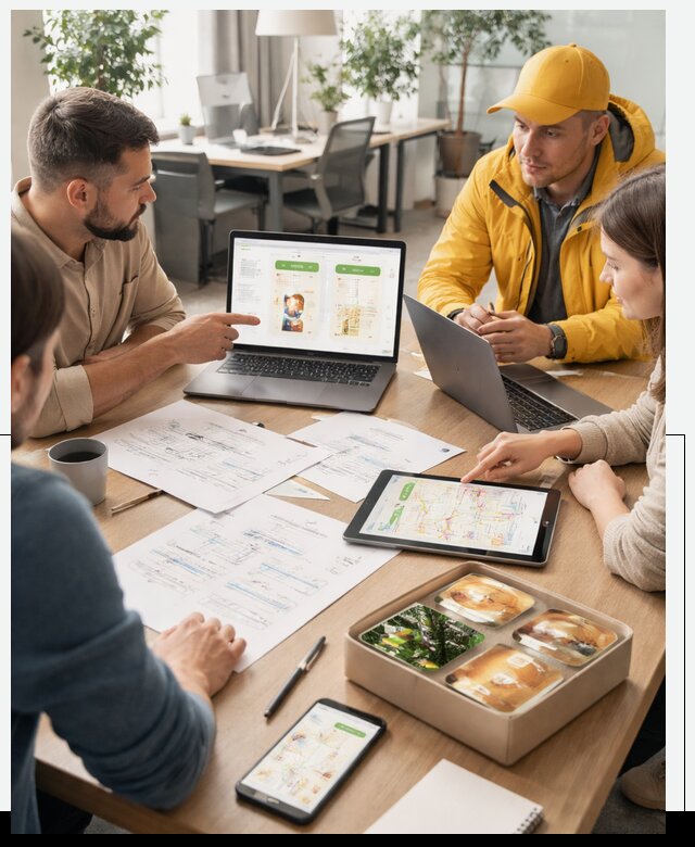 Разработка агрегатора доставки еды в Новороссийске от 15312 р., АвикейНвр