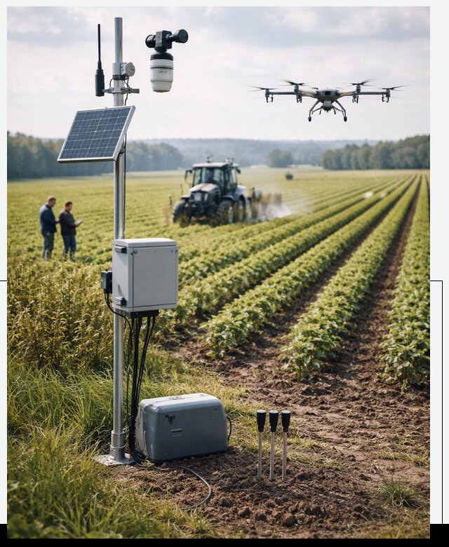 Разработка IoT мониторинга полей в Новороссийске от 8677 р. | АвикейНвр